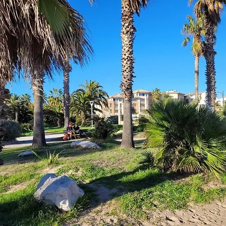Superbe Vue Mer,cap Hermes, Loisirs A, 3 Pieces Po Appartement *